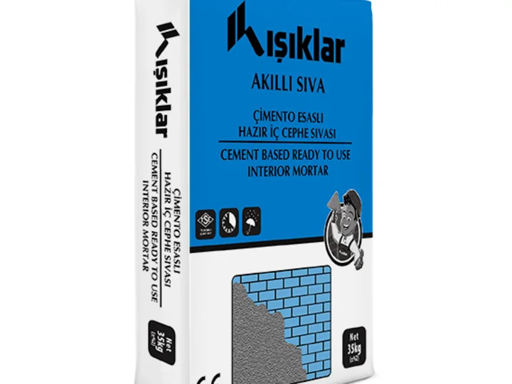 Çimento Esaslı İç Cephe Sıvası (Makinalı) — Sıva Yapı Kimyasalları