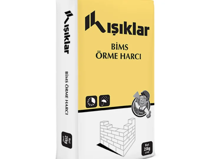 Bims Örme Harcı — Tuğla Örüm Harcı Yapı Kimyasalları